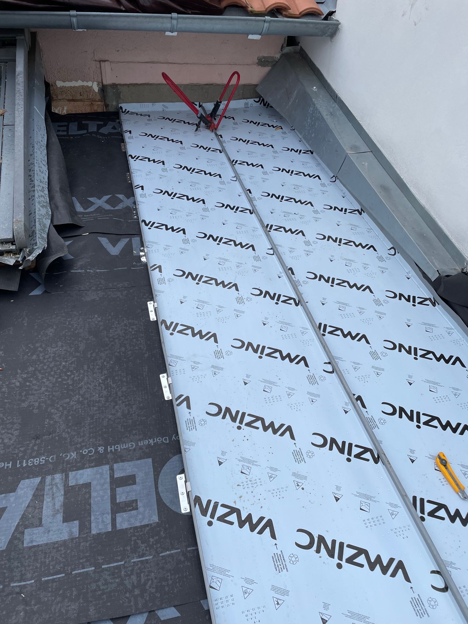 Pose d’un écran sous-toiture